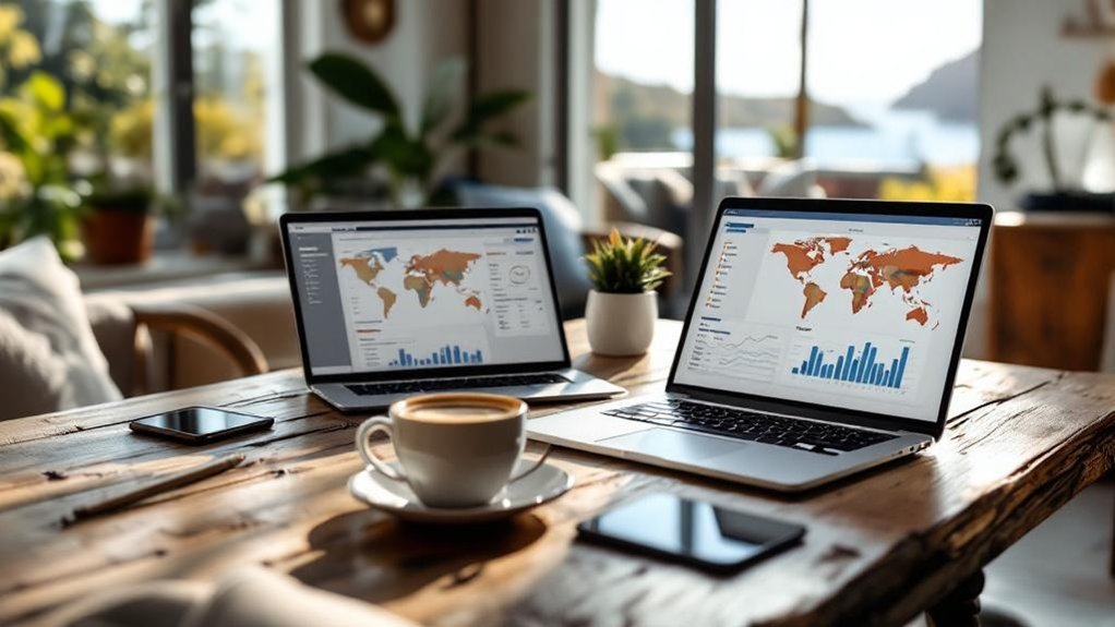 variações de comportamento de pesquisa regional