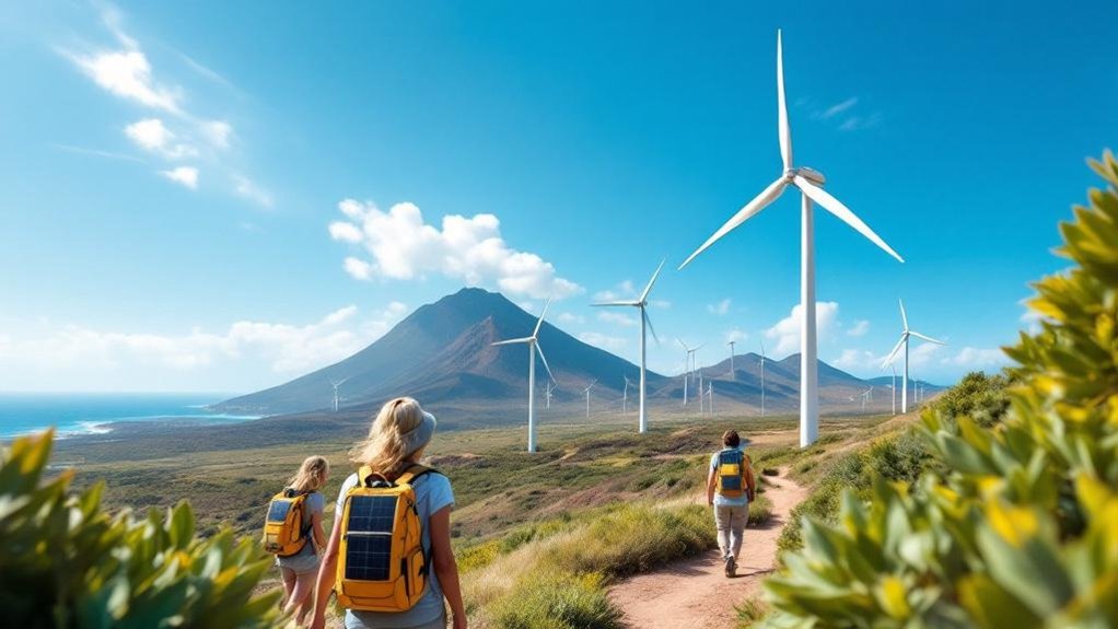 iniciativas de turismo de energia renovável