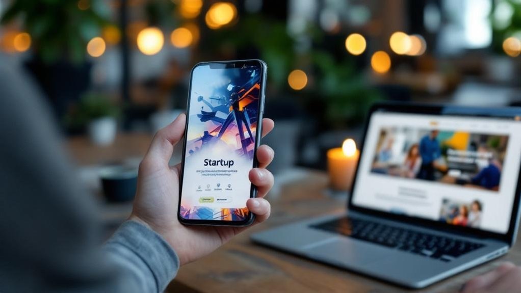 design responsivo, rápido e fácil de usar