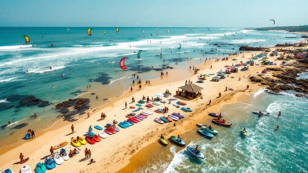mercado de desportos aquáticos inexplorado